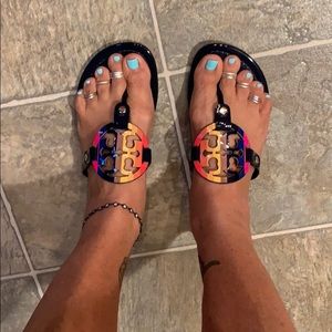 Tory Burch Miller Rainbow ~size 7